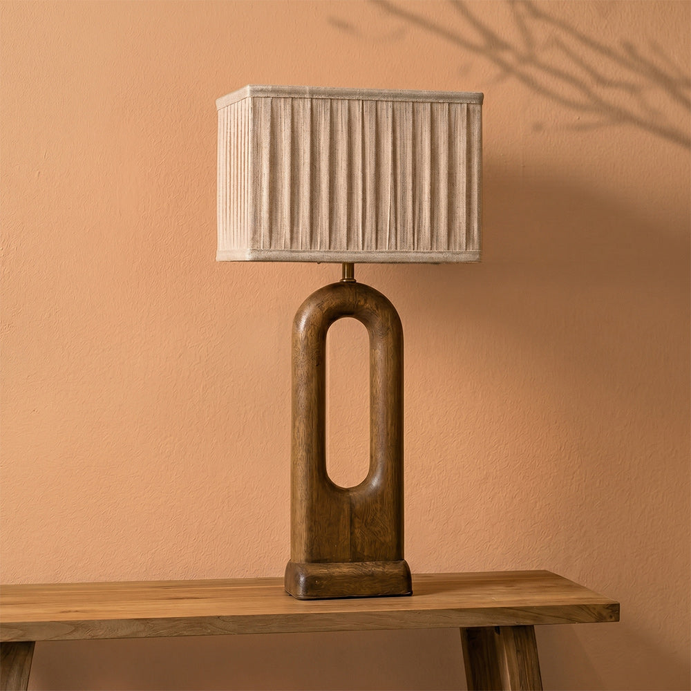 Clyde Mango Wood Table Lamp