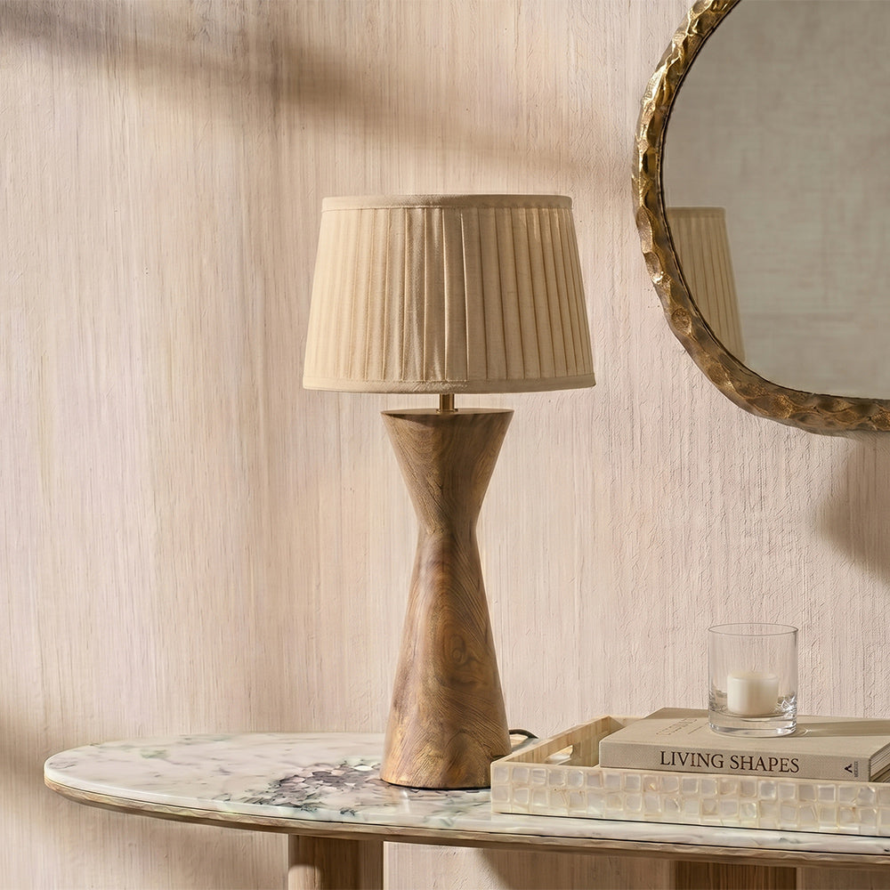 Noel Mango Wood Table Lamp