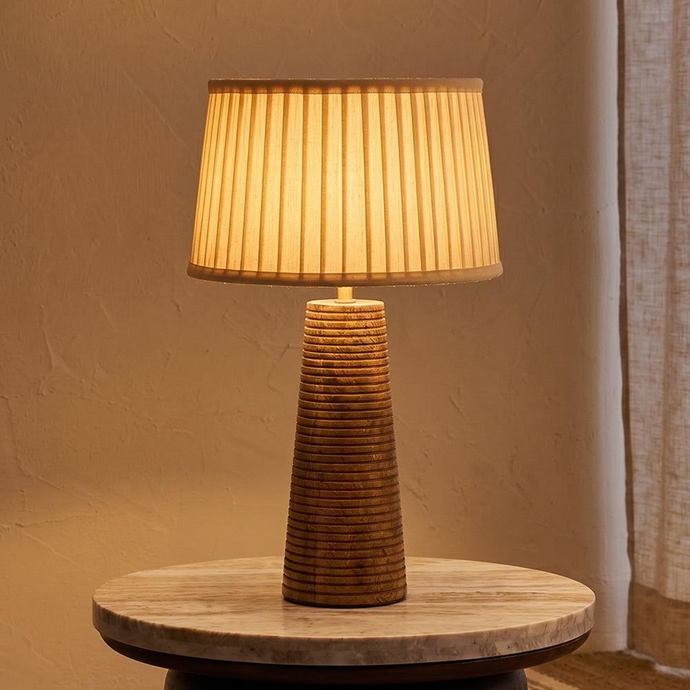 Ellis Mango Wood Table Lamp