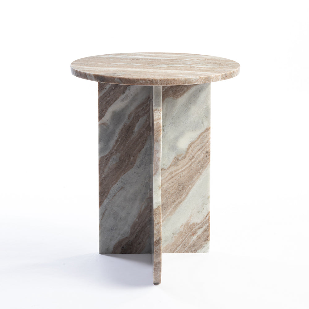 Wiley Sawar Marble Side Table
