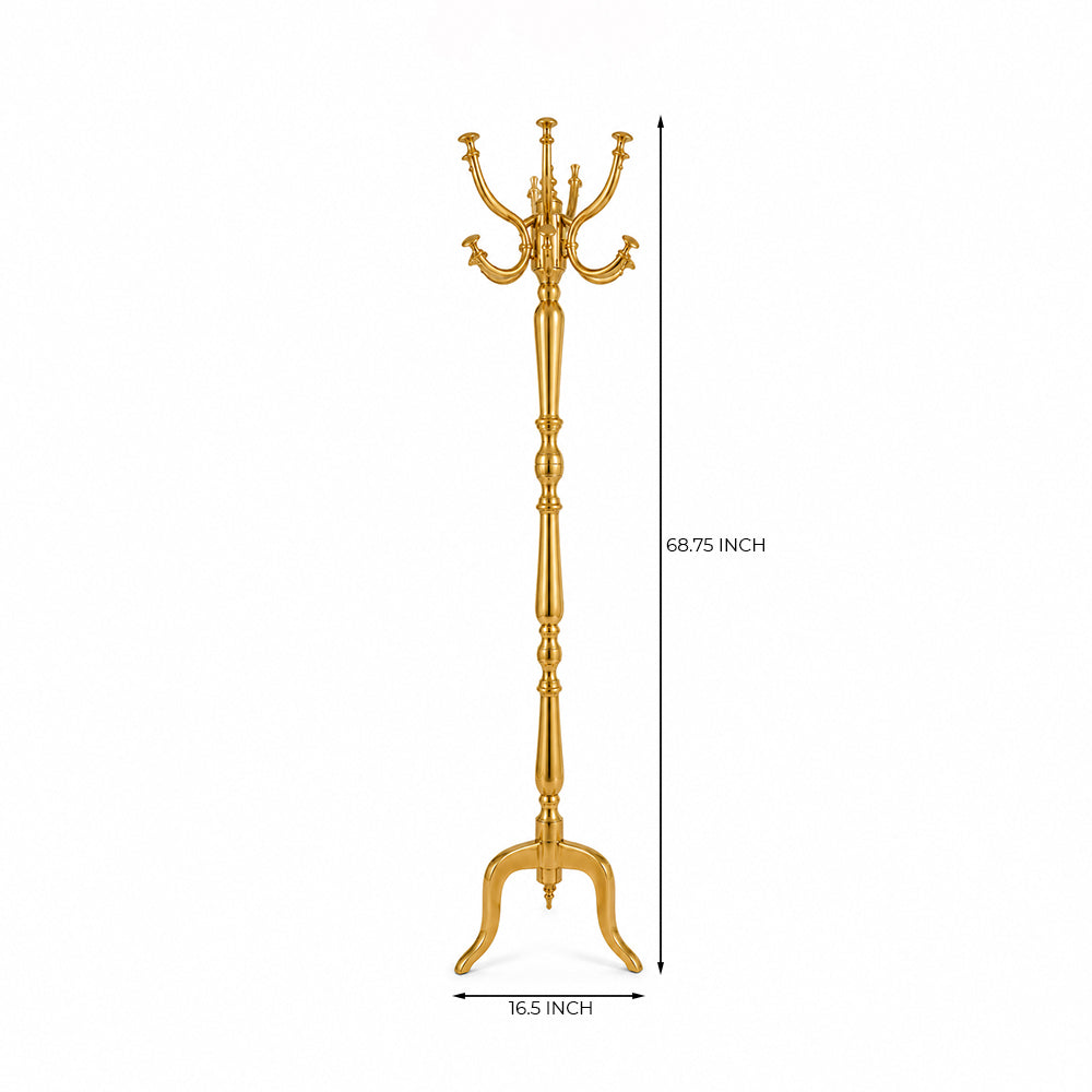 Idris Aluminium Coat Stand