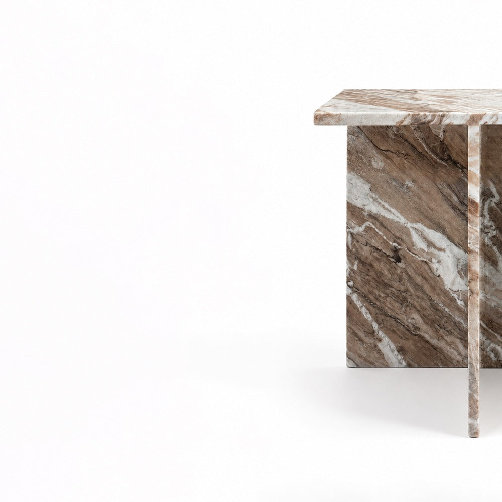 Gaia Sawar Marble Side Table
