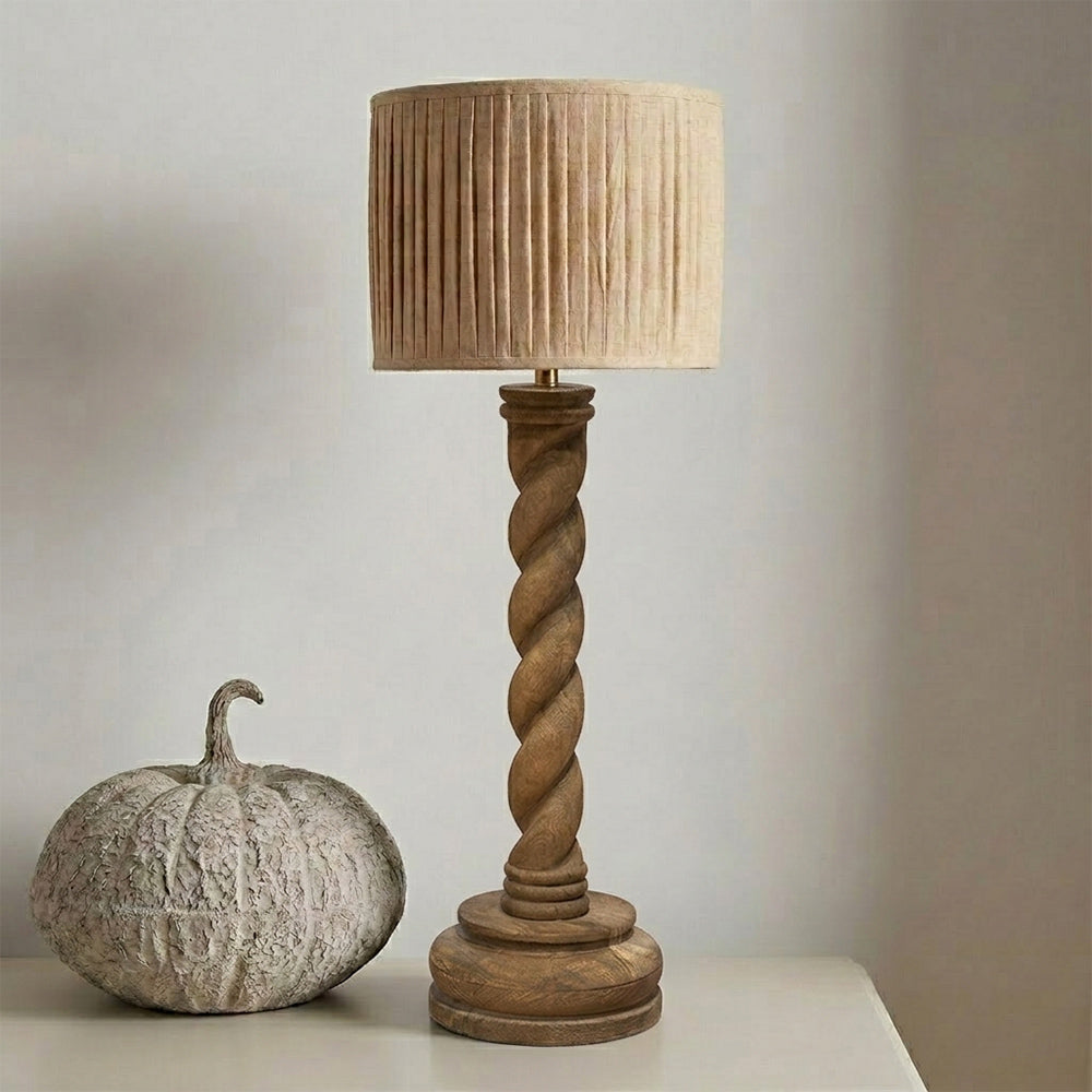 Soren Mango Wood Table Lamp