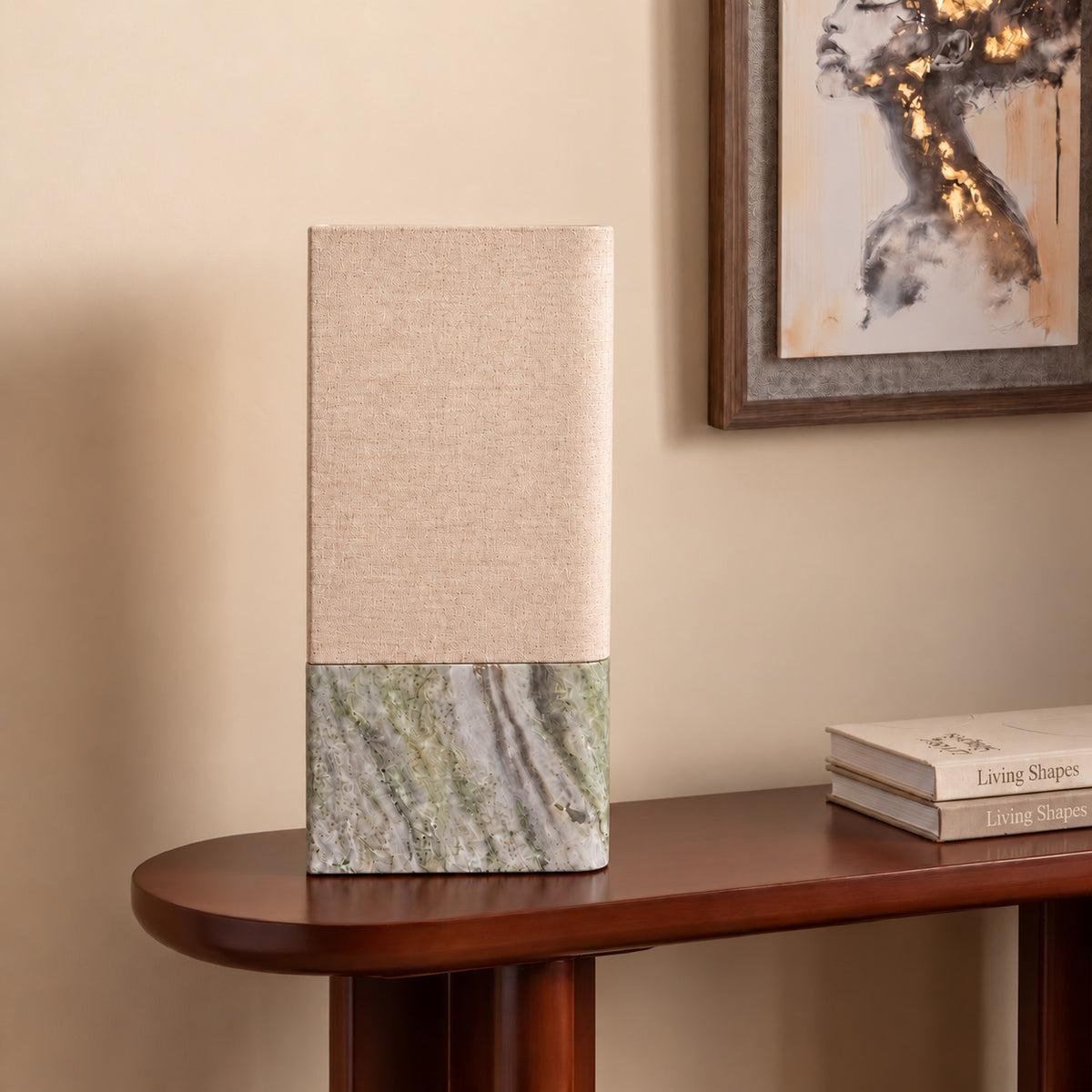 Jade Marble Table Lamp