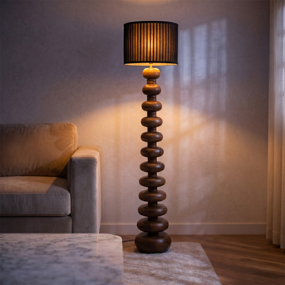 Arden Wooden Floor Lamp
