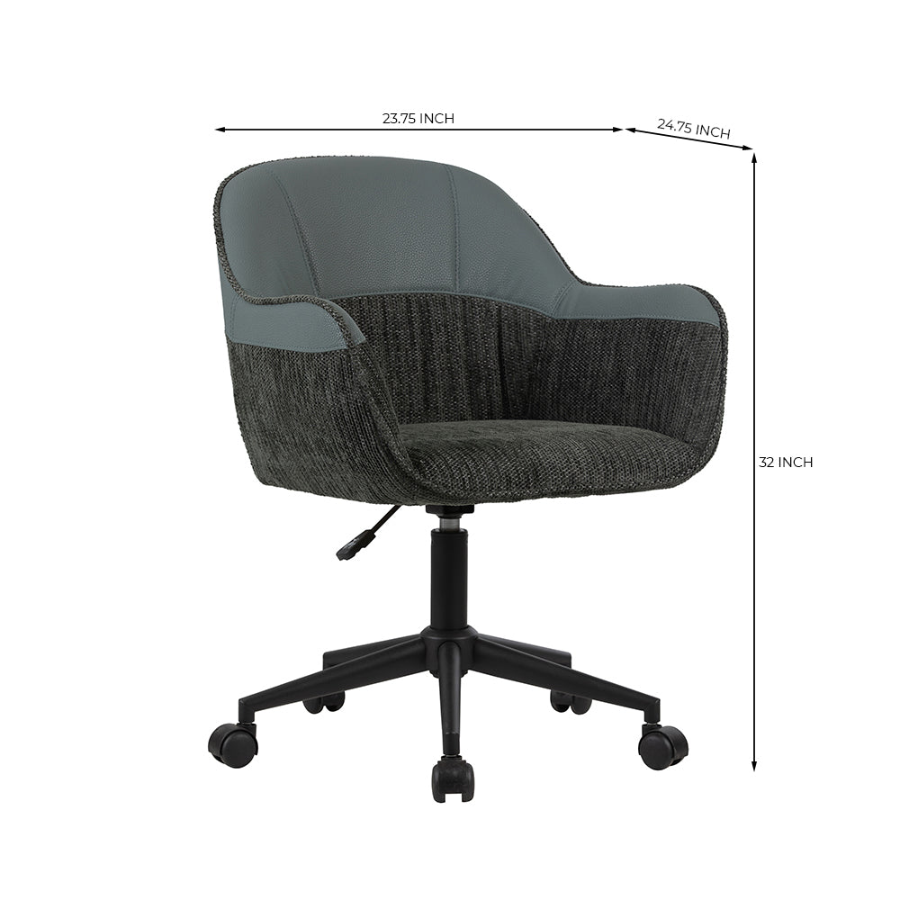 Lennon Fabric Office Chair - Olive