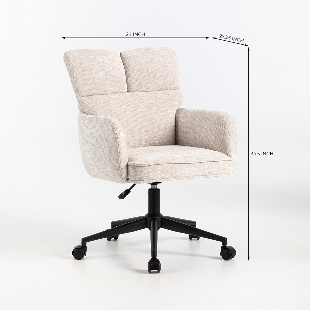 Piper Fabric Office Chair - Olive