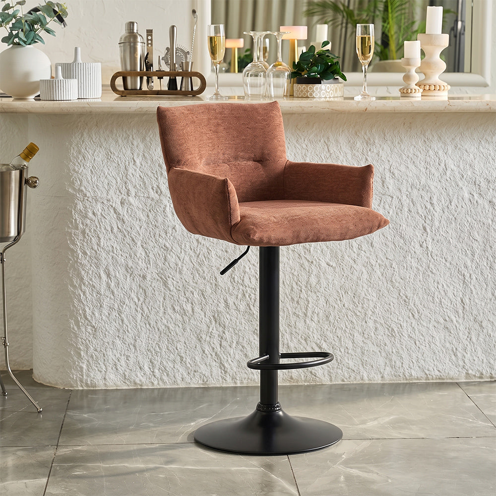 Archer Terracotta with Metal Bar Chair