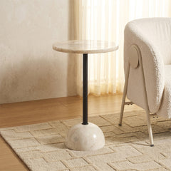 Celina Agate Marble Side Table