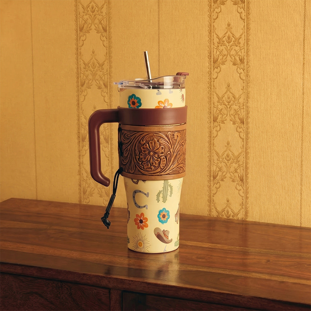 Wide Wyoming Tumbler In Yellow