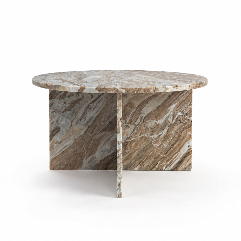 Veda Sawar Marble Coffee Table Set of 2