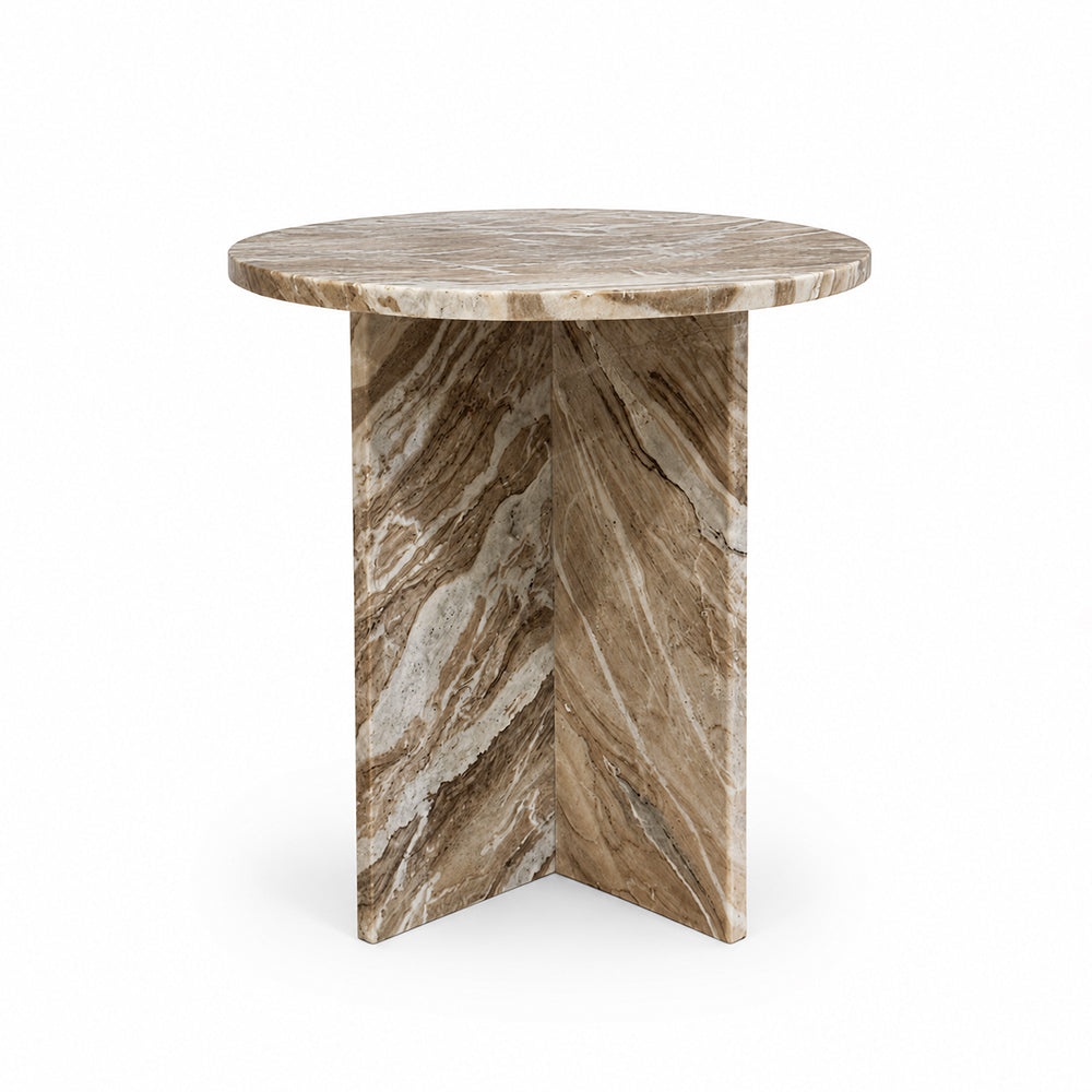 Veda Sawar Marble Coffee Table Set of 2