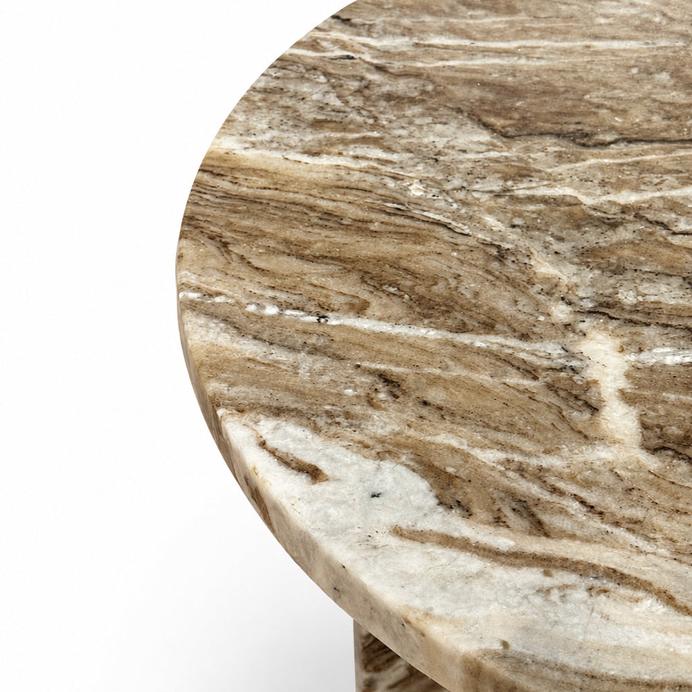 Veda Sawar Marble Coffee Table Set of 2