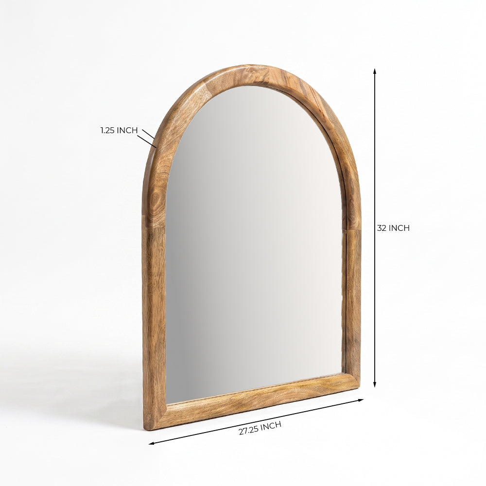 Cedric Mango Wood Mirror Frame image 6
