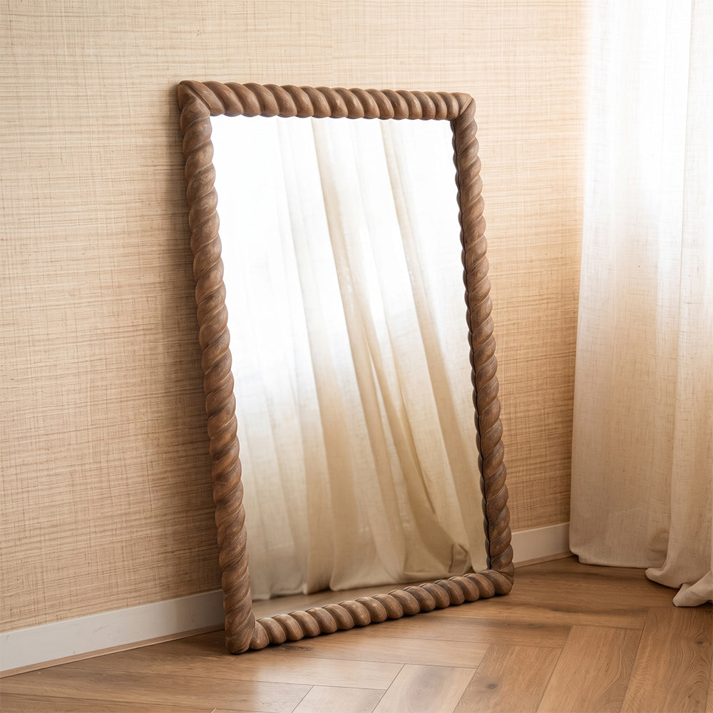 Linden Mango Wood Mirror Frame