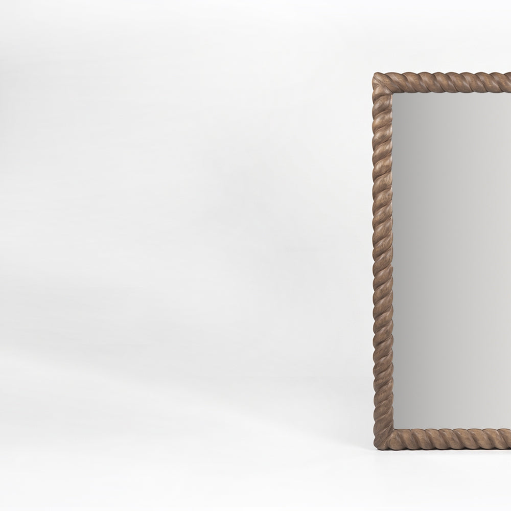 Linden Mango Wood Mirror Frame image 3