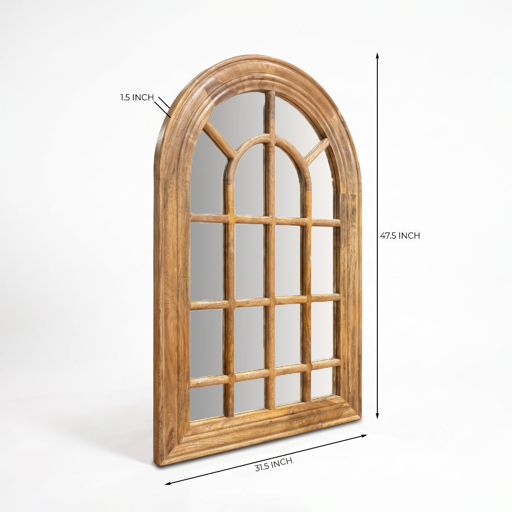 Alder Mango Wood Mirror Frame image 4