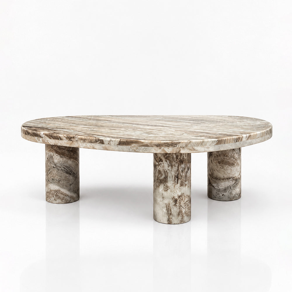Blaze Sawar Marble Coffee Table Set of 2