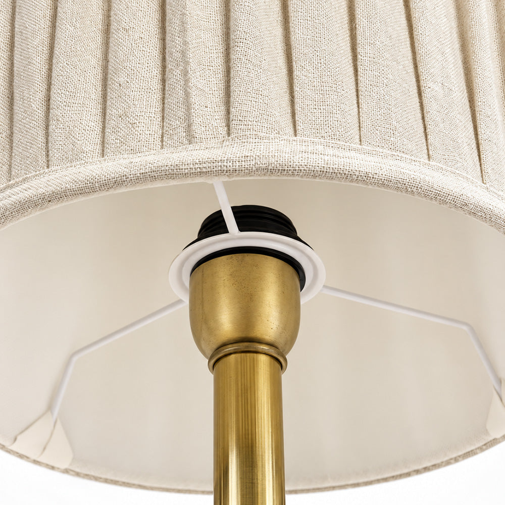 Orion Panther Marble Base Floor Lamp