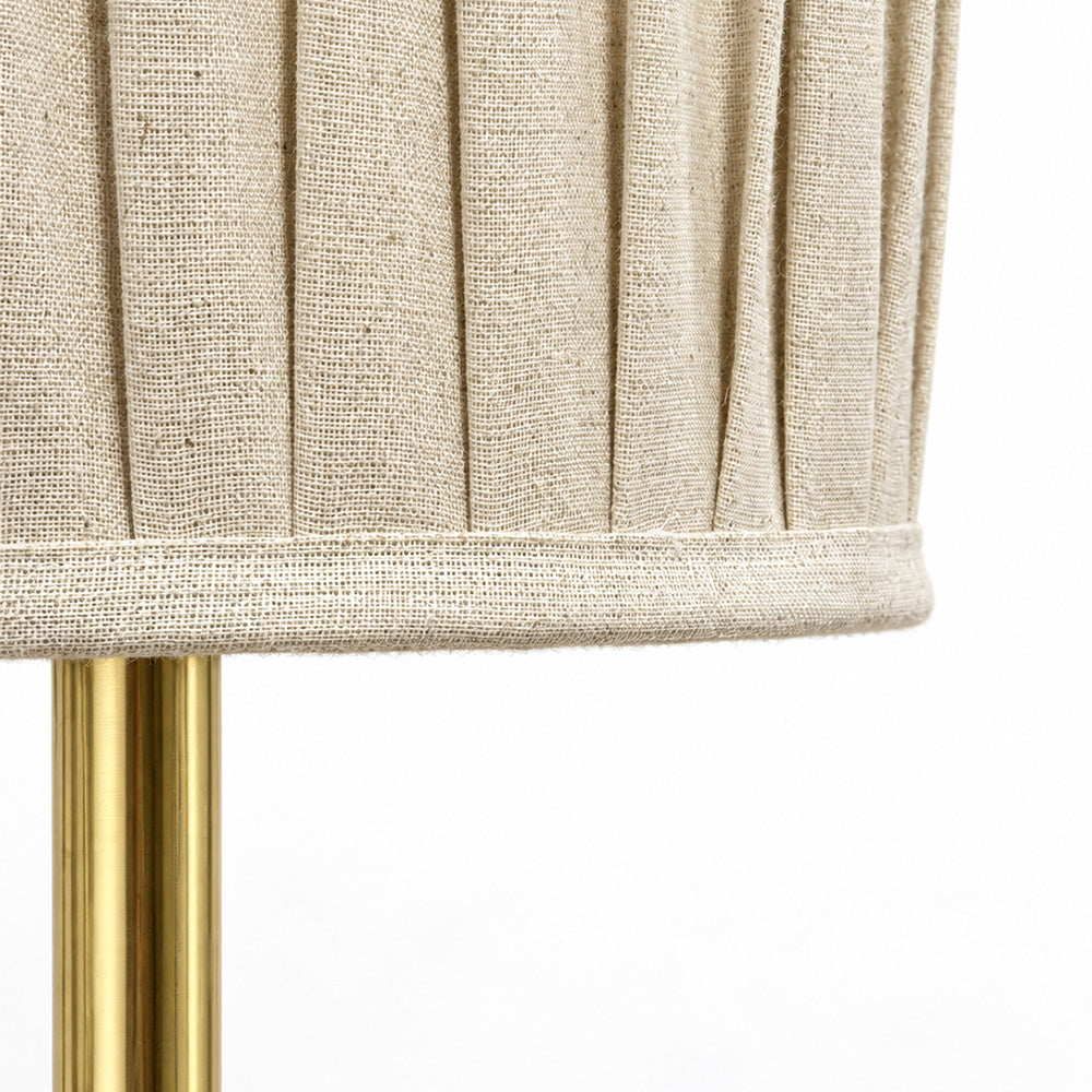 Orion Panther Marble Base Floor Lamp