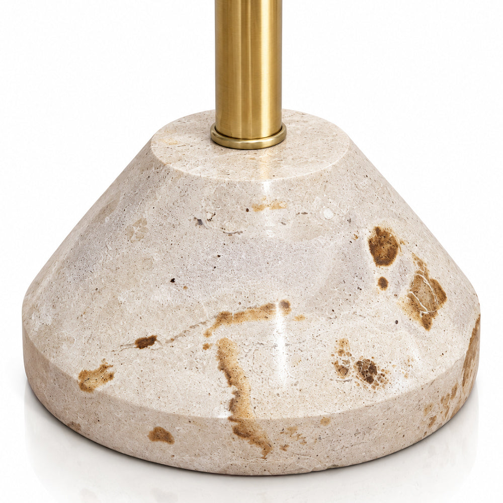 Orion Panther Marble Base Floor Lamp