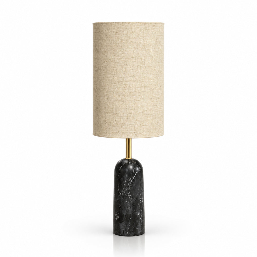 Lyra Black Marble Base Table Lamp