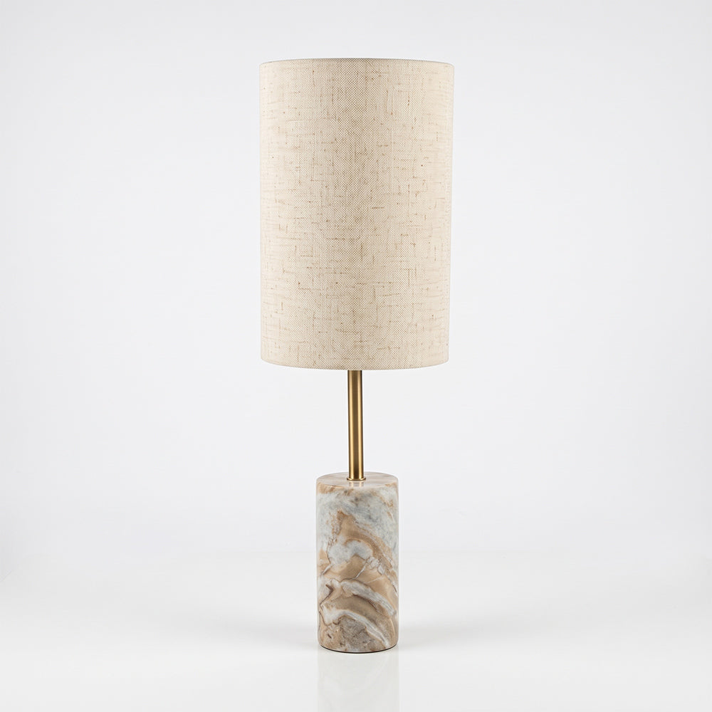 Senna Sawar Marble Base Table Lamp