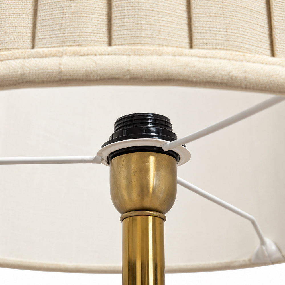 Cypress Green Marble Base Floor Lamp