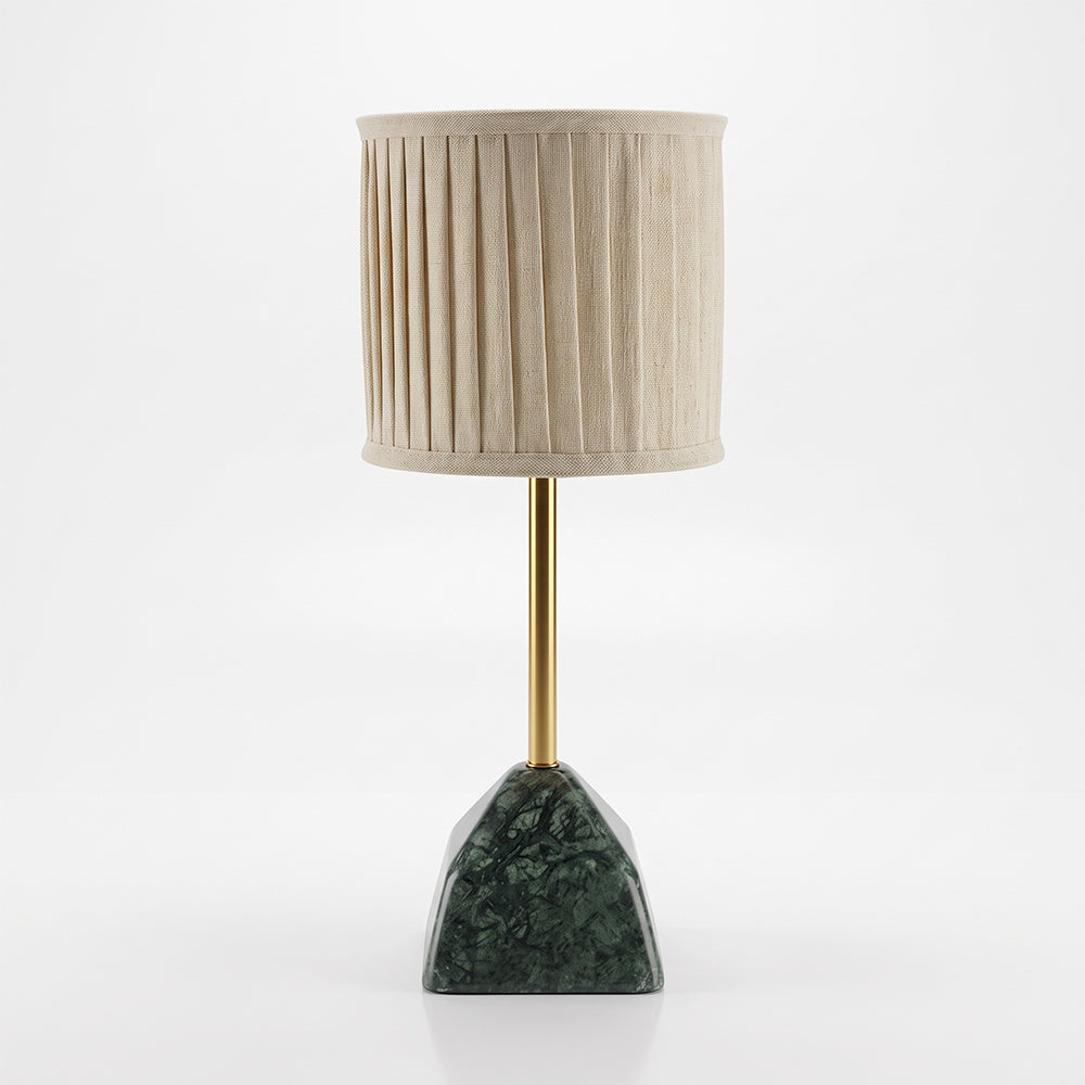 Hazel Green Marble Base Table Lamp