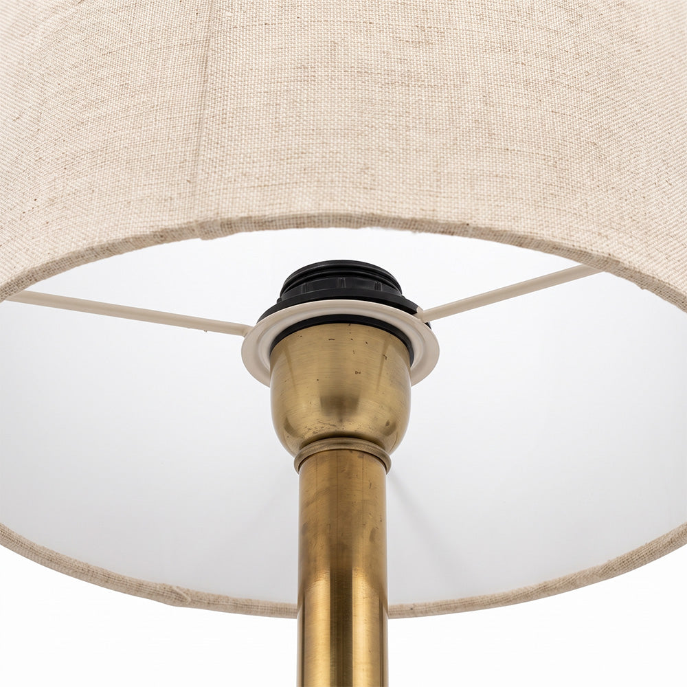 Theron Sawar Marble Base Floor Lamp