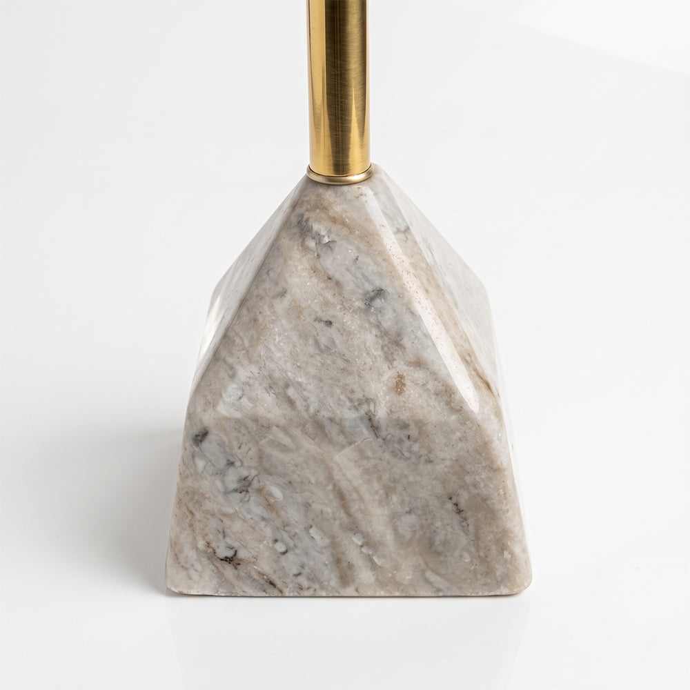 Theron Sawar Marble Base Floor Lamp