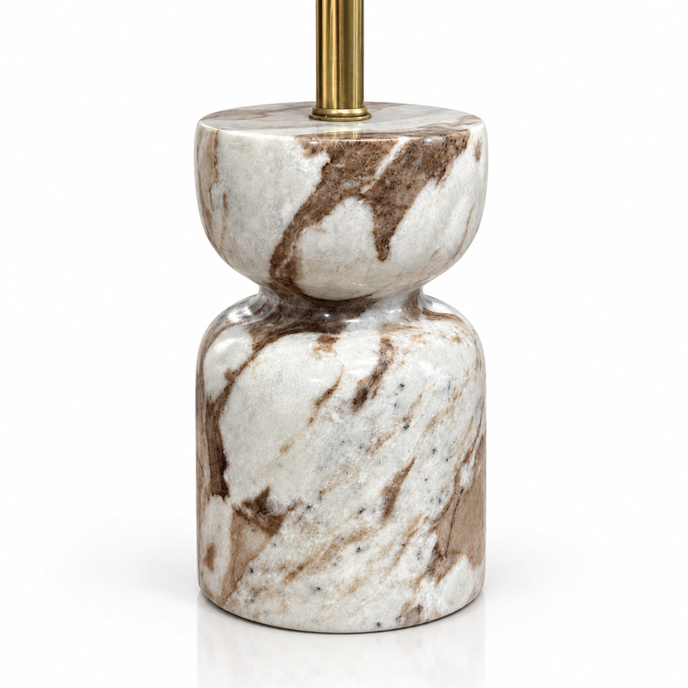 Vera Sawar Marble Base Table Lamp