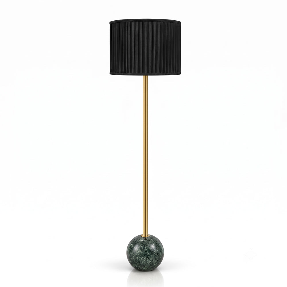 Arbor Green Marble Base Floor Lamp