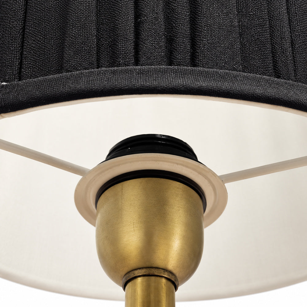 Della Green Marble Base Table Lamp