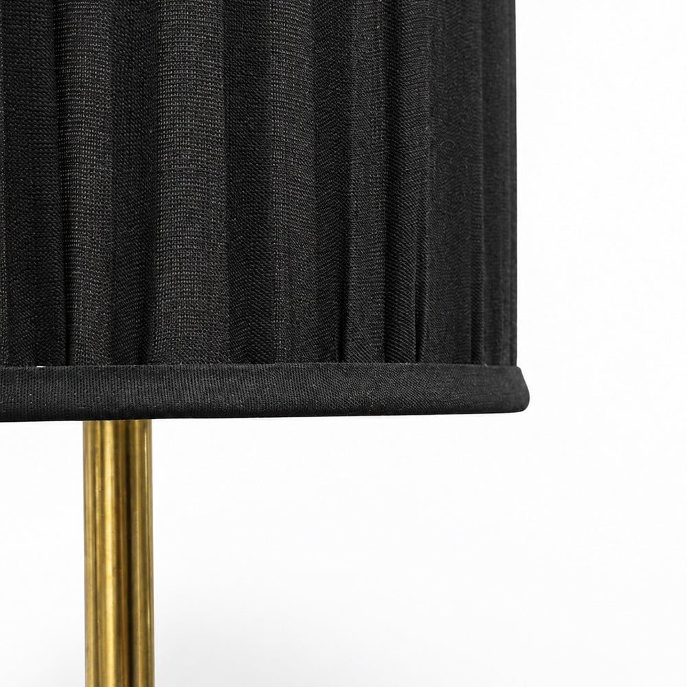 Della Green Marble Base Table Lamp