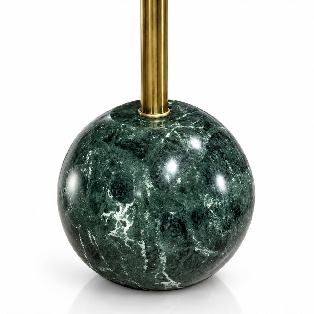 Della Green Marble Base Table Lamp