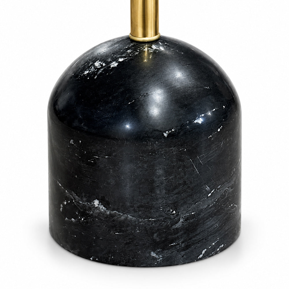 Drake Black Marble Base Floor Lamp