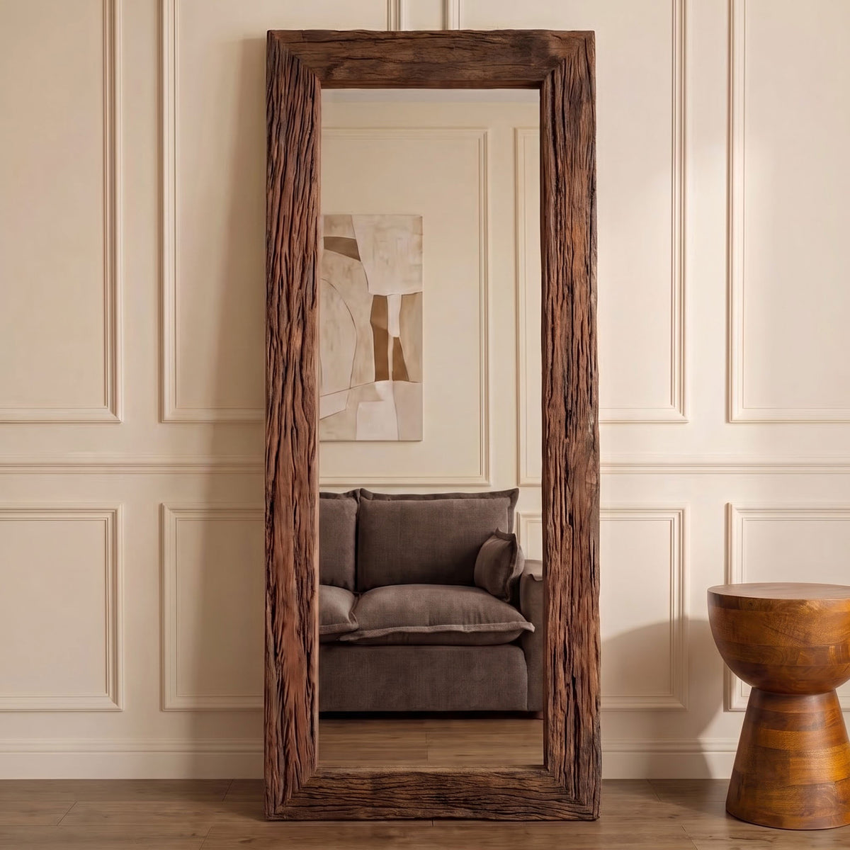 Vivel Reclaimed Wood Mirror Frame