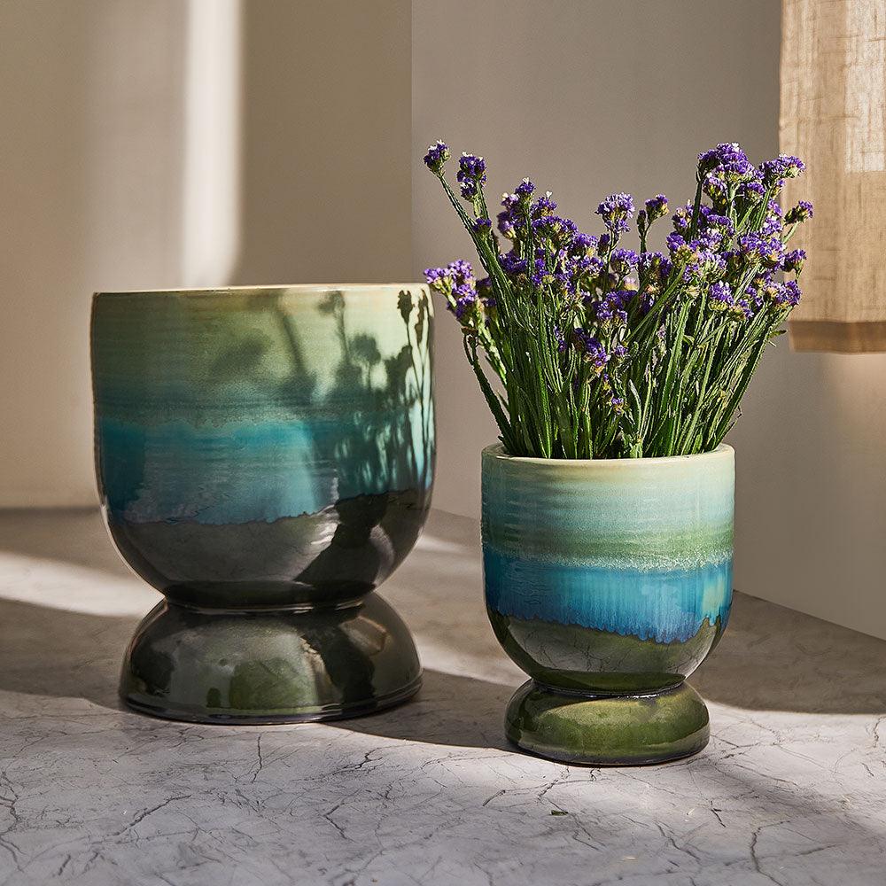 Dove Tail & Elm Elite Ceramic Pot - Living Shapes