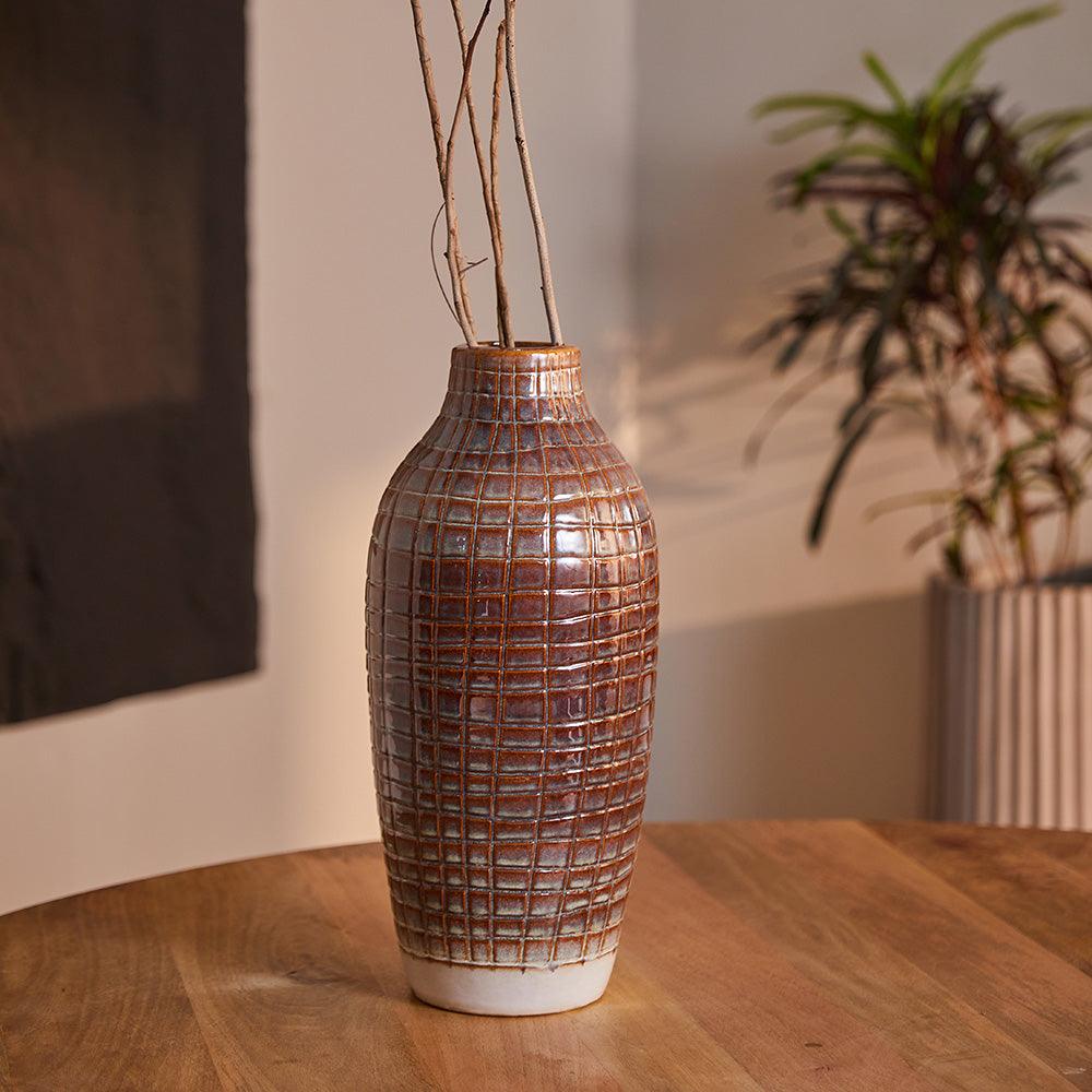 Fern Fantasy Ceramic Vase