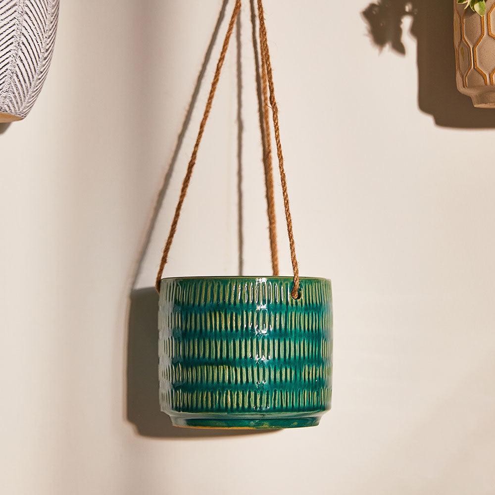 Zenith Zen Ceramic Hanging Pot - Living Shapes