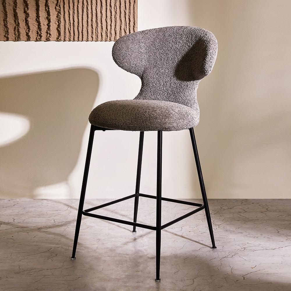 Coral Crest Bar Chair - Grey