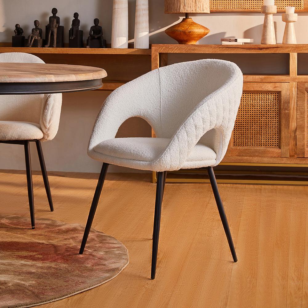 Kite Key Dining Chair - White