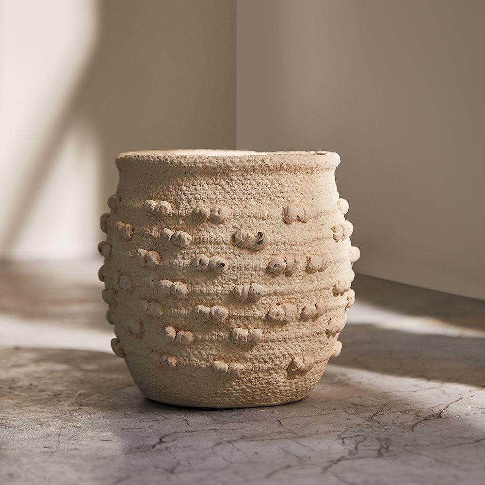 Quince Quirk Cement Pot - Living Shapes