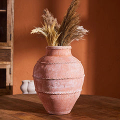 Yarrow Terracotta Vase - Large