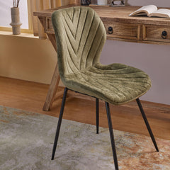 Elm Enclave Dining & Study Chair - Green