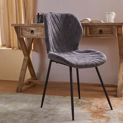 Elm Enclave Dining & Study Chair - Grey