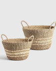 Athena Seagrass Basket set of 2 - Living Shapes