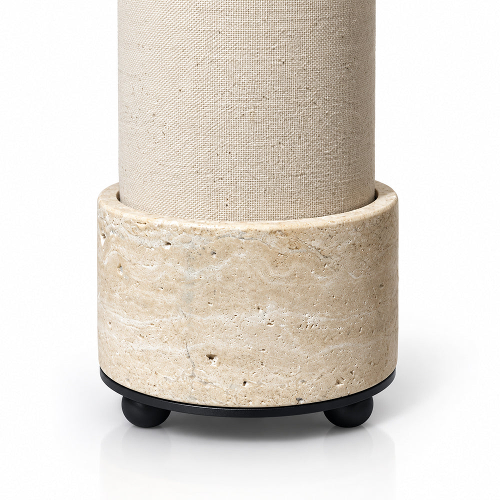 Wynn Marble Table Lamp with Metal - Product View 2