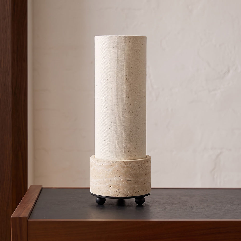Wynn Marble Table Lamp with Metal - Product View 4